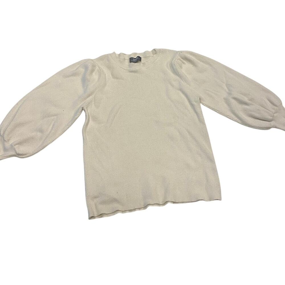 BELLE Blouse/Sweeters Women's White Size XL